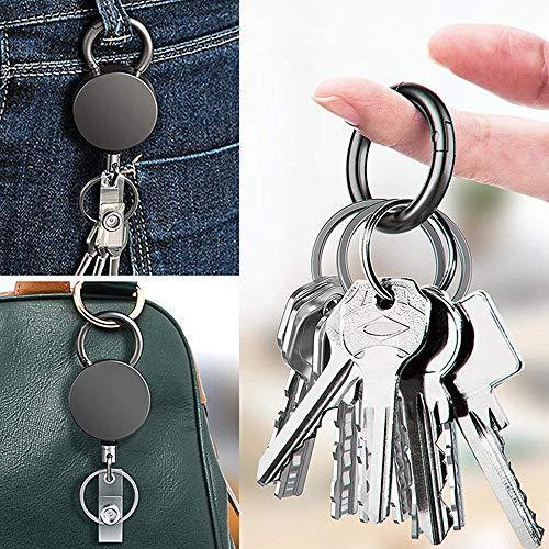 Syouhoku 2個 ホルダーリール 吊り下げ名札用リール キーホルダー クリップ式オンリール 伸縮キーホルダー Idカー Vbr ウィジェクトストア 通販 Yahoo ショッピング