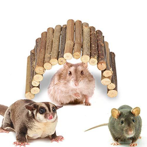 Ochunハムスター用ブリッジ ウッドブリッジ ハムスターおもちゃ 天然木製 ハムスターケージアクセサリー 小動 Wgn9225 ウィジェクトストア 通販 Yahoo ショッピング