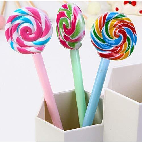 Maydahui 可愛い キャンディボールペン ジェルボールペン 黒インク 0 5mm 12本セット ペロペロ キャンディ ペン リ Xzv ウィジェクトストア 通販 Yahoo ショッピング