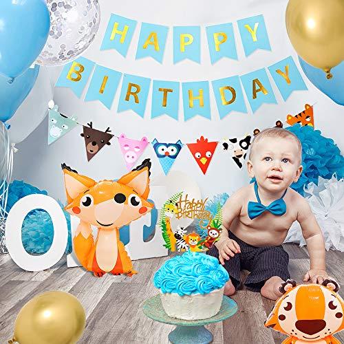 誕生日 飾り付け バルーン 3d 動物バルーン Happy Birthday 装飾 バースデー ガーランド バースデー パーティー 祝い Zbb ウィジェクトストア 通販 Yahoo ショッピング
