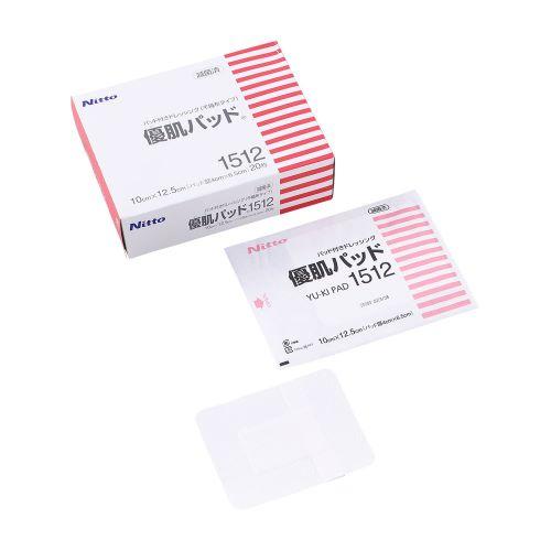 452円 最新の激安 日東メディカル 優肌パッド 1512 100mm 125mm 枚入