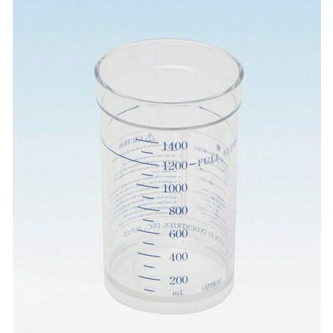 新鋭工業 1400mL プラ吸引瓶(ミニックII・セパII共通交換部品) D7302