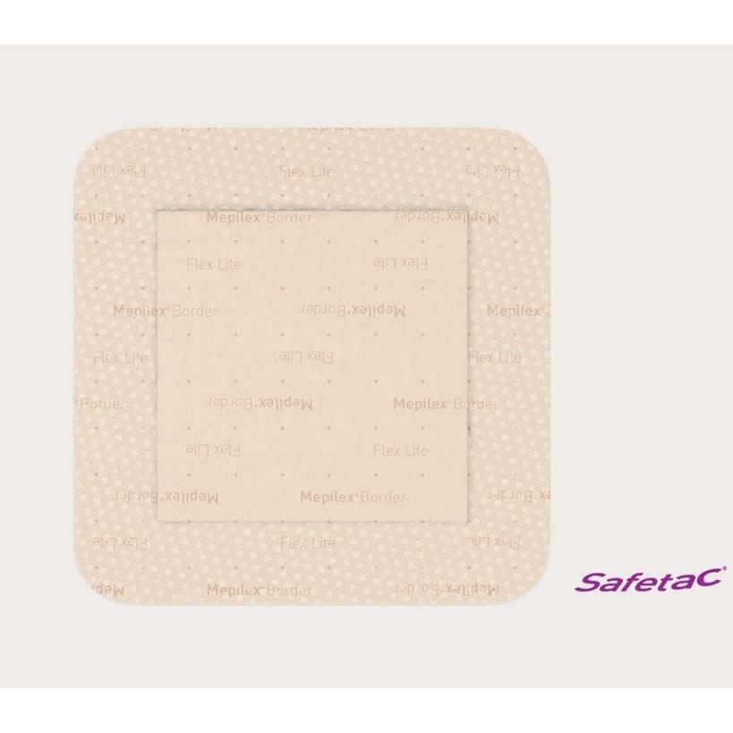 メピレックス メピレックスボーダー フレックス ライト 7.5×7.5cm 5枚