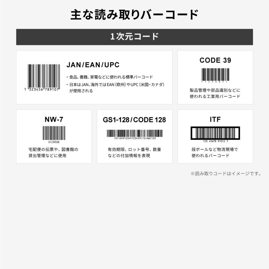 Bluetooth バーコードリーダー AIRSCAN-M-1D-WHT-SET2 クレードルセット JANコード 2年保証 ウェルコムデザイン 業務用 法人向け_9