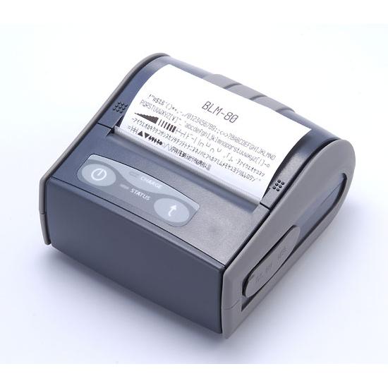 法人限定 モバイルプリンター 感熱式 BLM-80BT ラベル印刷 サーマルプリンター Bluetooth ウェルコムデザイン 業務用｜welcom-barcode