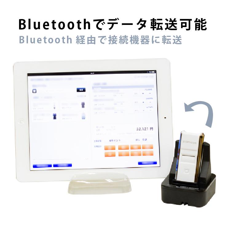オプトエレクトロニクス Bluetooth QRコードリーダー OPN-3102i-WHT