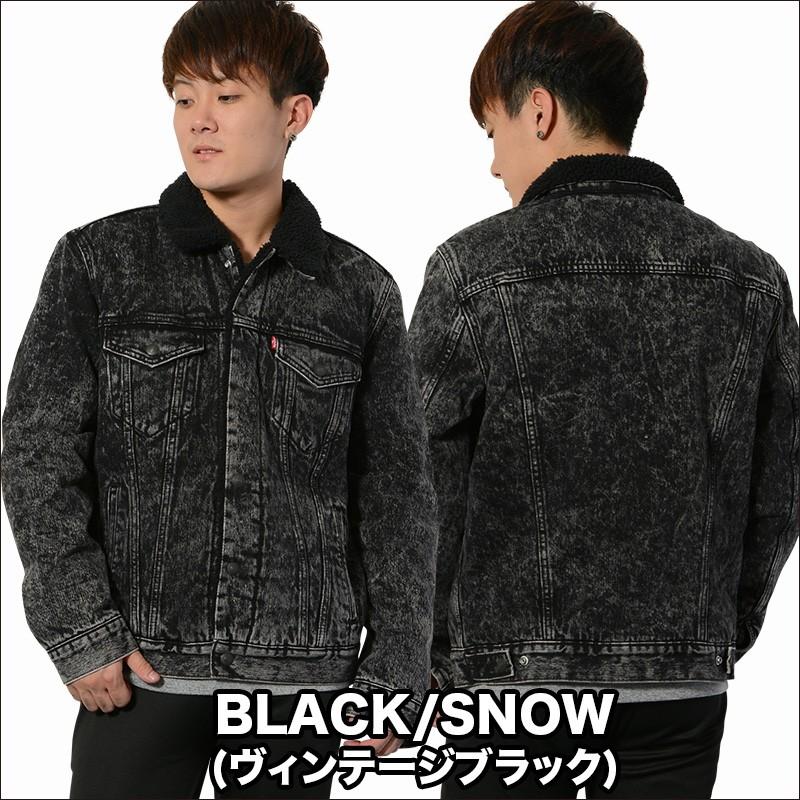 リーバイス Levi S ジージャン ボアジャケット デニムジャケット Gジャン ジャケット メンズ ブラック Type Iii Sherpa Trucker 0079 Lev M 45 W1809 ウェルカム トゥ ザ ワールド 通販 Yahoo ショッピング