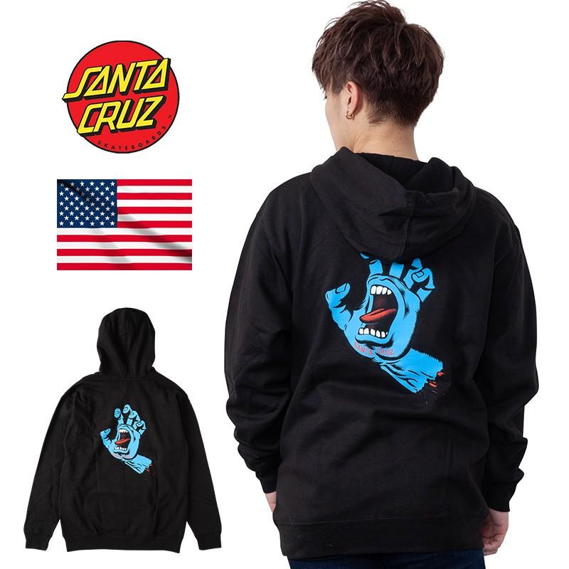 サンタクルーズ SANTA CRUZ パーカー メンズ プルオーバー Screaming サンタクルーズ SANTA CRUZ パーカー メンズ プルオーバー Screaming