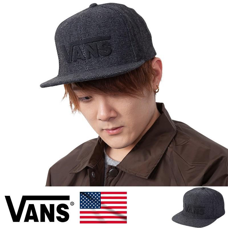 バンズ VANS キャップ スナップバック ウール混 メンズ Drop V II Snapback Cap 正規品 USAモデル :van-m