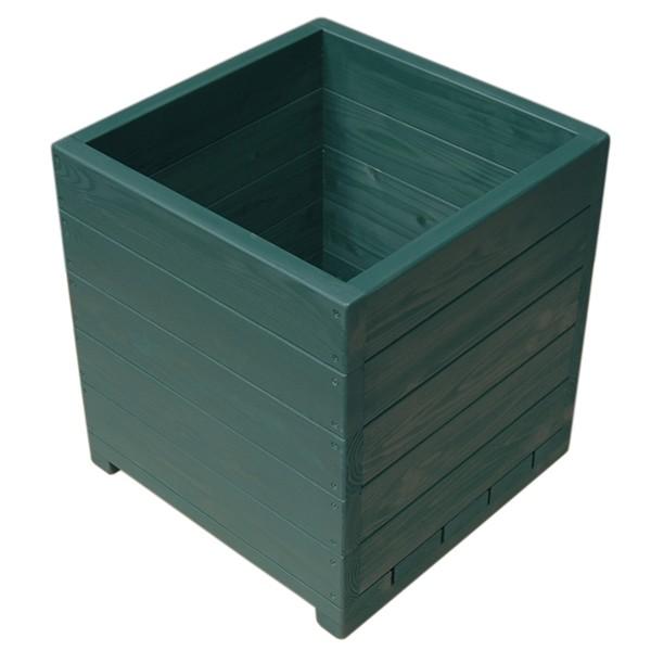 Welcome Wood 大型植木鉢 15号ウッドプランター EHD15-GG 容量・約73リットル 約73リットル