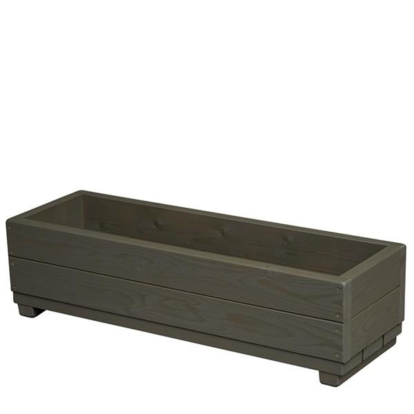 Welcome Wood 大型 エクステリアプランター EPW90-UB 色はアンバーブラウン 容量・約35リットル