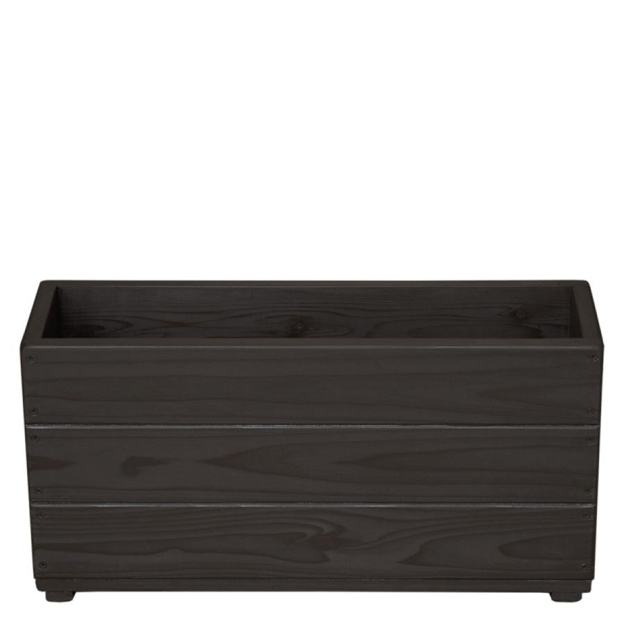 ✦予約済✦1 木製スリムプランター 白 ホワイト1台✦60x19x30cm 容量22L