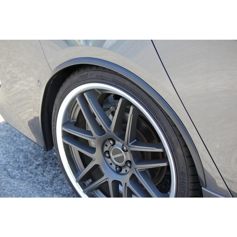 ポリウレタン製 フェンダーモール Lサイズ 長さ1170mm 出幅7mm 4本