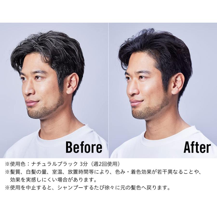 【サイオス】 カラートリートメント FOR MEN ダークブラウン(ヘアカラー 男性用 白髪染め)｜weleda｜05