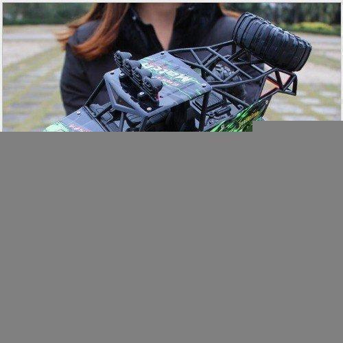 ラジコンカー 4WD ビッグフット RC自動車 デュアルドライブ Welina 迫力走行 オフロード対応 子供プレゼントにも 操作簡単 おうち遊びアウトドアに_1