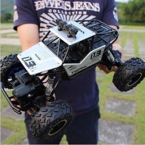 ラジコンカー 4WD ビッグフット RC自動車 デュアルドライブ Welina 迫力走行 オフロード対応 子供プレゼントにも 操作簡単 おうち遊びアウトドアに_9