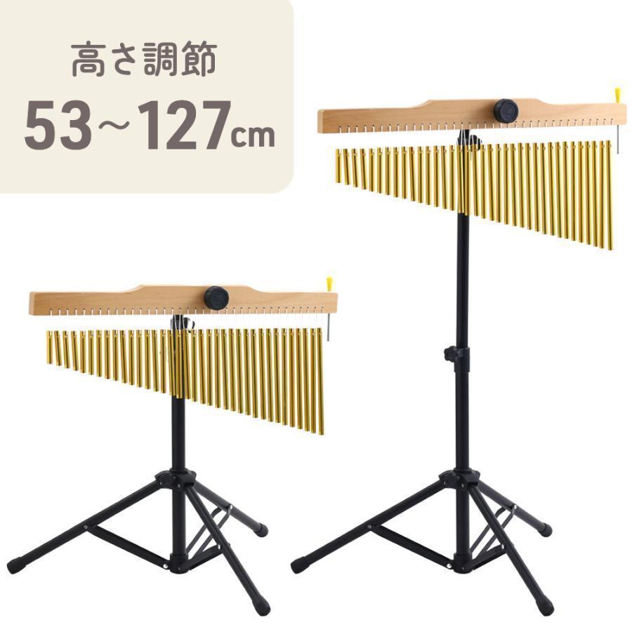ツリーチャイム 36音 バーチャイム スタンド付き 楽器 Welina ウィンドチャイム/打楽器 教育/知育に 音楽会/文化祭/クリスマスにも_2