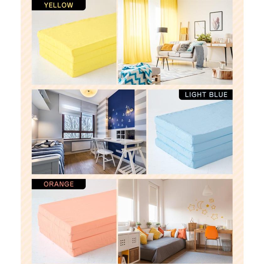 マットレス シングル 国産マットレス 日本製 マットレストッパー ベッド用マットレス 4つ折り 折りたたみ 軽量 来客用 車中泊 厚さ 4cm 新生活 4つ折りS 爆買 | ブランド登録なし | 11