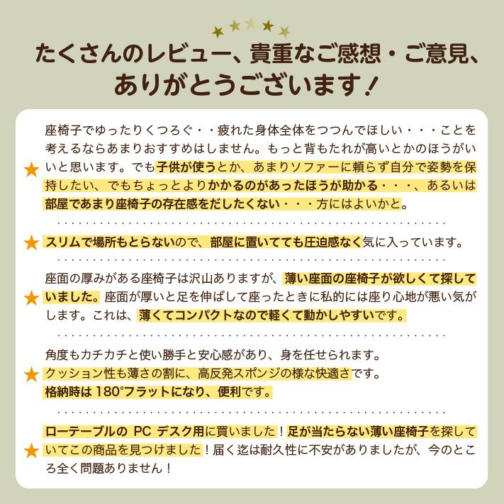 座椅子 リクライニング座椅子 おしゃれ  腰痛 コンパクト 1人用ソファー 在宅勤務 薄い スリム こたつ ポイント消化 《スリム座椅子》｜well808｜19