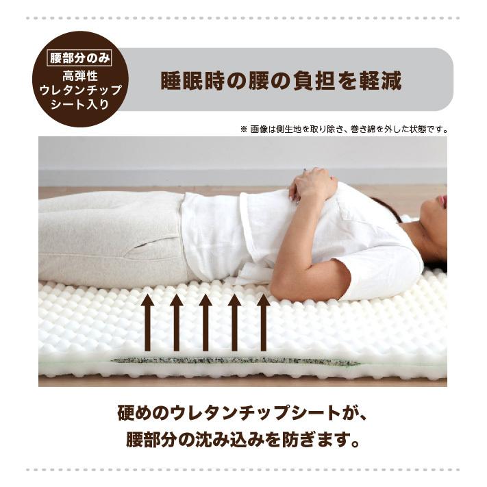 敷き布団 ダブル アウトレット 抗菌 防臭 防ダニ ボリューム 厚さ12