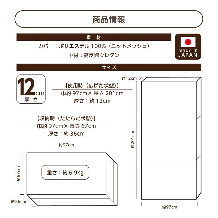 マットレス シングル 三つ折り 高反発マットレス 日本製 厚さ マットレス シングル 三つ折り 高反発マットレス 日本製 厚さ