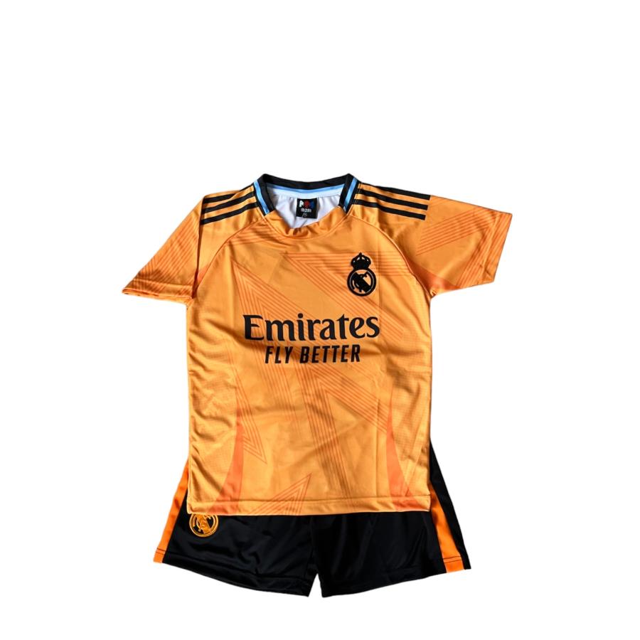 レアルマドリード アウェイ 24/25 子供用 海外 サッカー レプリカ ユニフォーム トップス Tシャツ ズボン 半袖 運動着　KIDS |  | 02