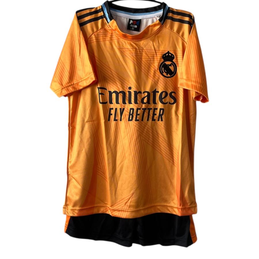 レアルマドリード アウェイ 24/25 子供用 海外 サッカー レプリカ ユニフォーム トップス Tシャツ ズボン 半袖 運動着　KIDS |  | 03
