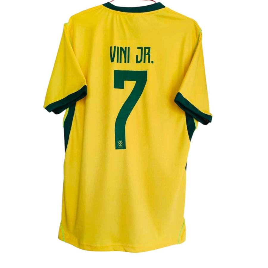 ヴィニシウス背番号7 ブラジル代表 ホーム 2026年 W杯モデル  ユニフォーム  トップス Tシャツ 半袖 |  | 04