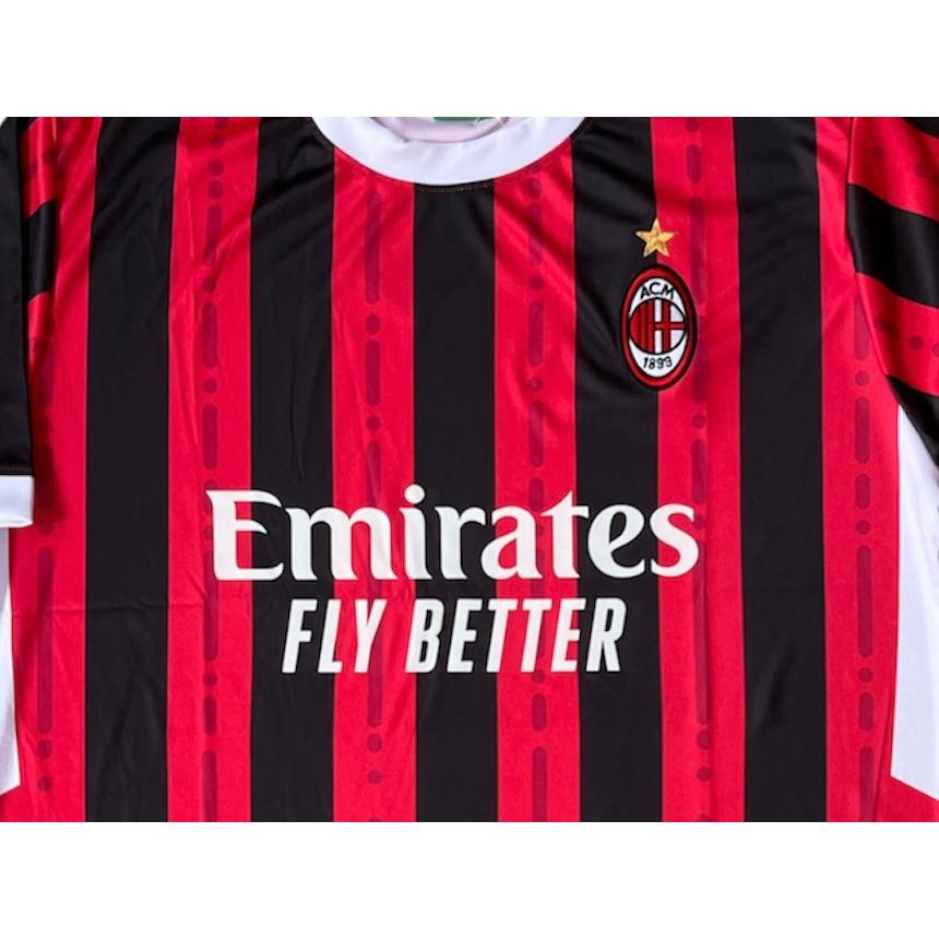 24/25 ACミラン ホーム 海外 サッカー ユニフォーム トップス Tシャツ