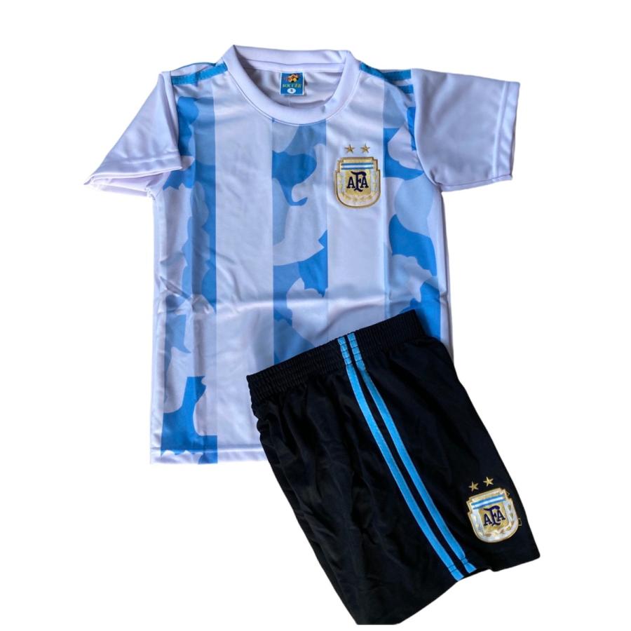 21/22-アルゼンチン代表(ホーム)子供用上下セット【即納商品