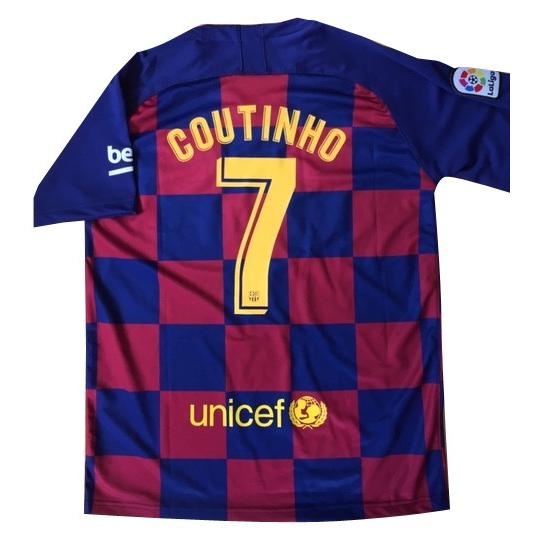 格安販売中 サポーターグッズ コウチーニョ 7 バルセロナ ホーム 19 大人用 トップス Www Threeriversofs Com