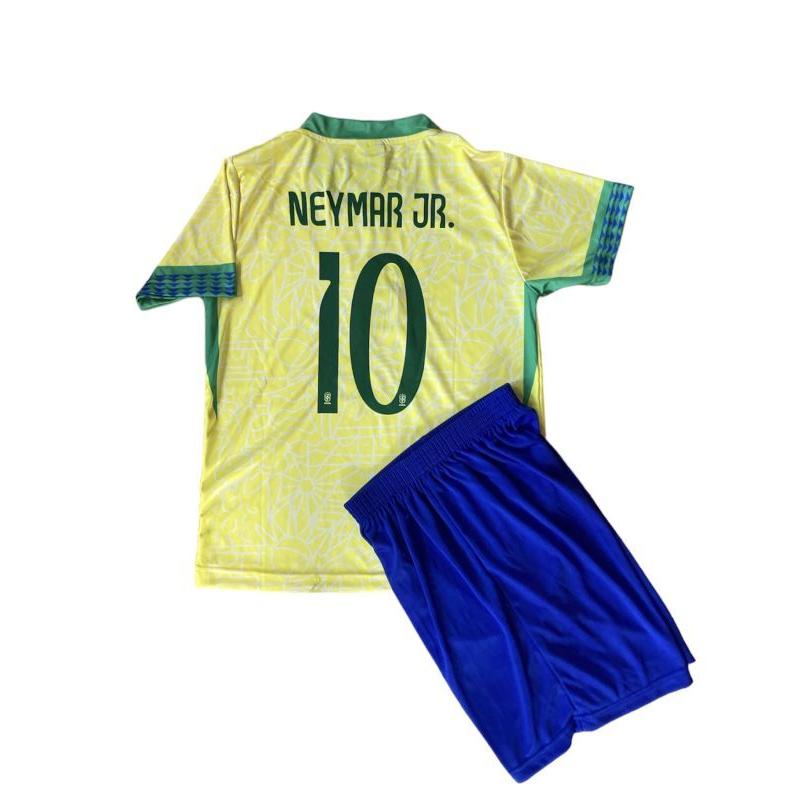 ネイマール背番号10 ブラジル代表 ホーム 24/25 子供 ユニフォーム