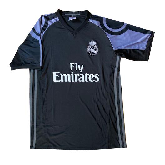 サッカーユニフォーム 16 17 レアルマドリード アウェイ 黒 大人用 トップス Rb16t サッカー専門店ウエラー 通販 Yahoo ショッピング