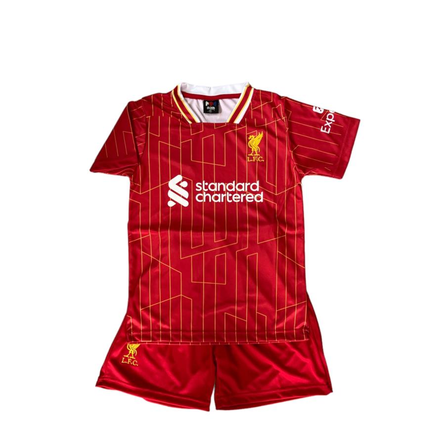海外古着RyKel サッカーウェア サッカーユニフォーム 24番　子供服 リバプール ホーム 24/25 子供用 海外 サッカー ユニフォーム トップス