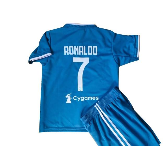 ユニフォーム 子供 ロナウド#7 ユベントス(アウェイ:青)19/20 ユニフォーム 子供 ロナウド#7 ユベントス(アウェイ:青)19/20