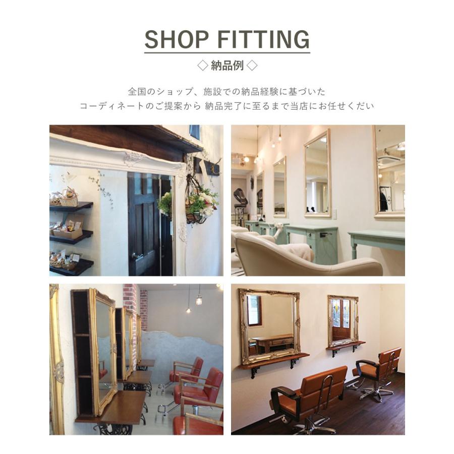 ロココ調 大型 ウォールミラー 87×67 アンティーク風 美容室 店舗什器 ロココ調 大型 ウォールミラー 87×67 アンティーク風 美容室 店舗什器