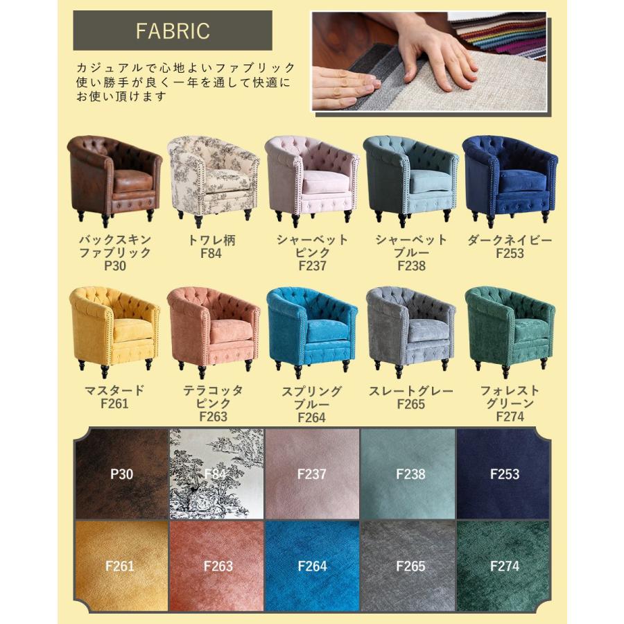 Vincent(ヴィンセント)シリーズ 1人掛け ラウンジソファ VL1 リプロ C