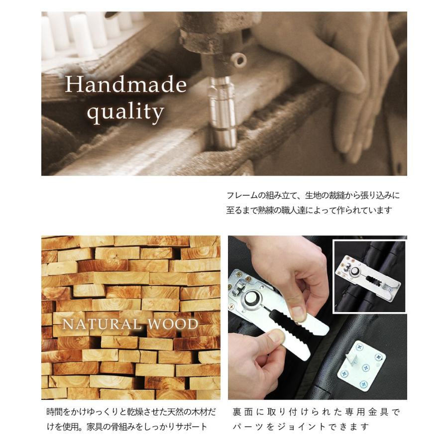Vincent(ヴィンセント)シリーズ 2人掛け ベンチチェア アンティーク 風