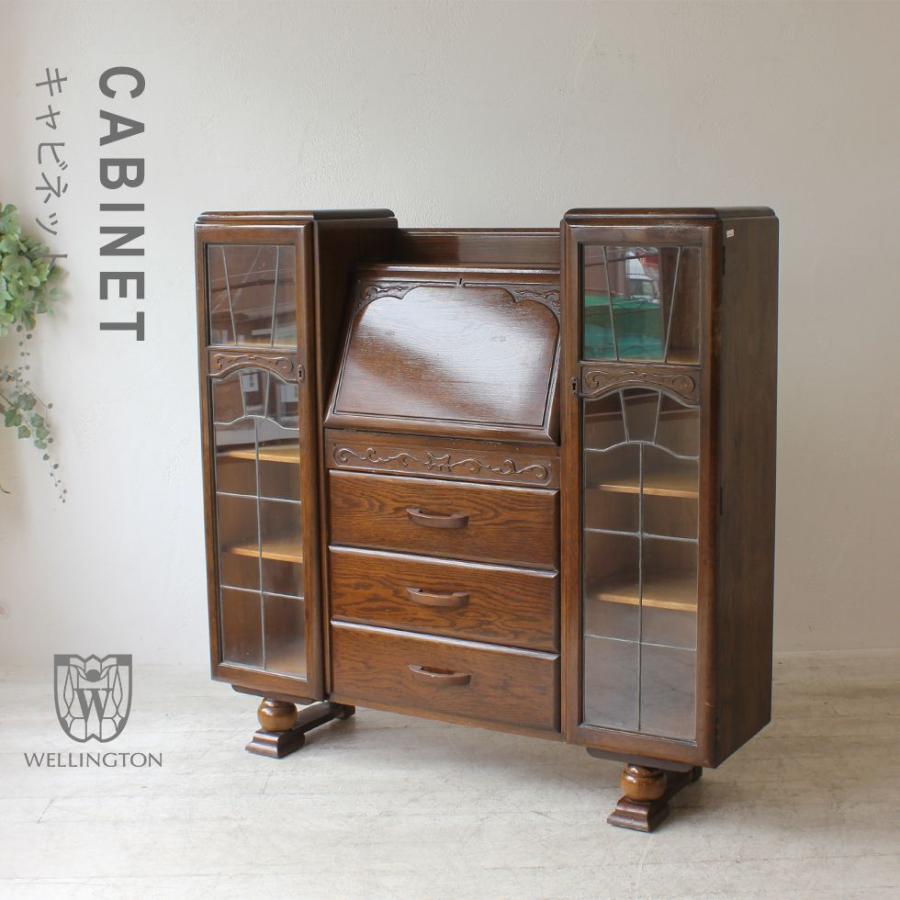 新作 大人気 アンティーク家具 ウェリントンアンティーク家具 棚