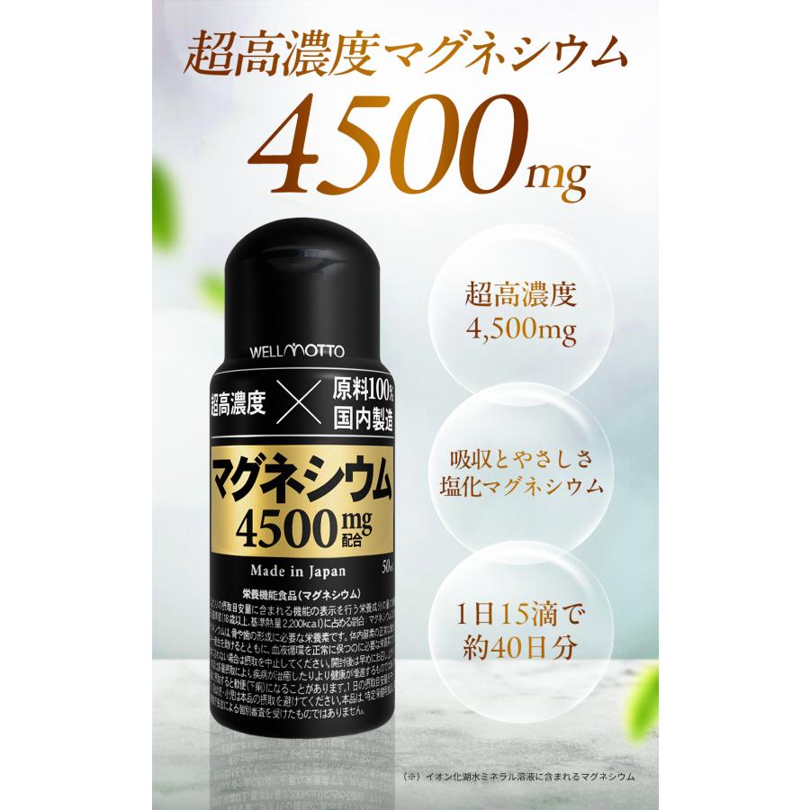 4年連続モンドセレクション金賞】 超高濃度 マグネシウム 栄養機能食品 