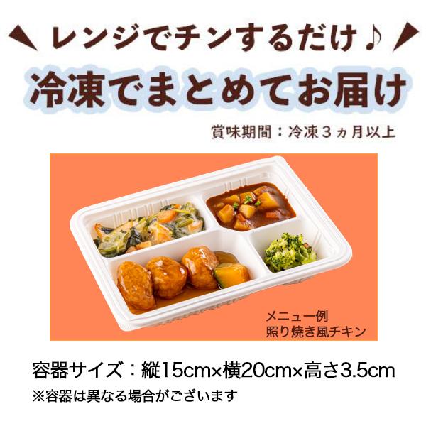 【母の日】やわらか食 カロリー塩分控えめ かなりやわらか宅配食21食セット｜wellness-dining｜05