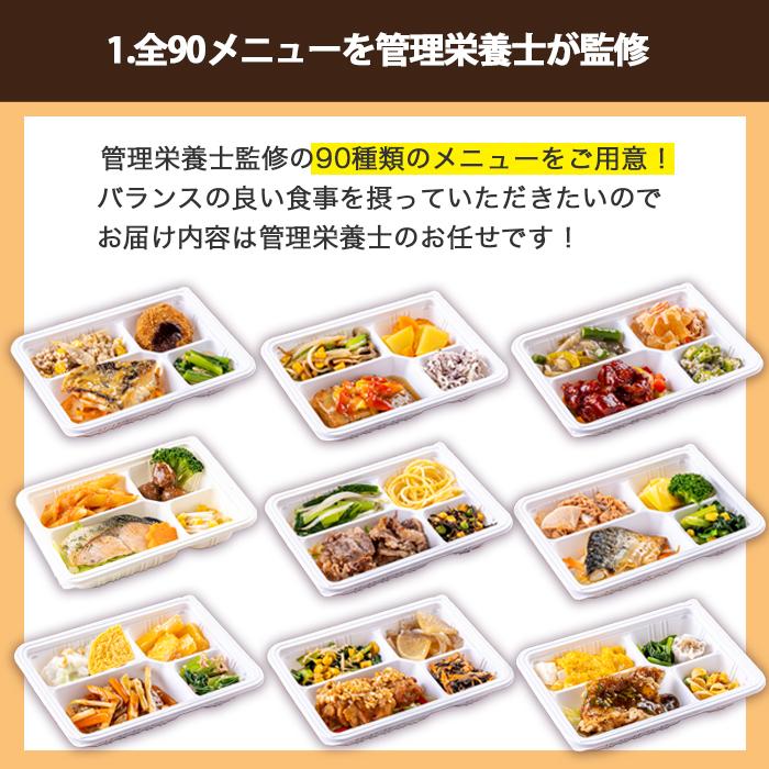 厳選栄養バランス 冷凍弁当 冷凍 弁当 惣菜 栄養バランス 塩分 控えめ 減塩 国産 8割以上 管理栄養士 監修 おかず レンジ 簡単 時短 宅配食 ストック｜wellness-dining｜04