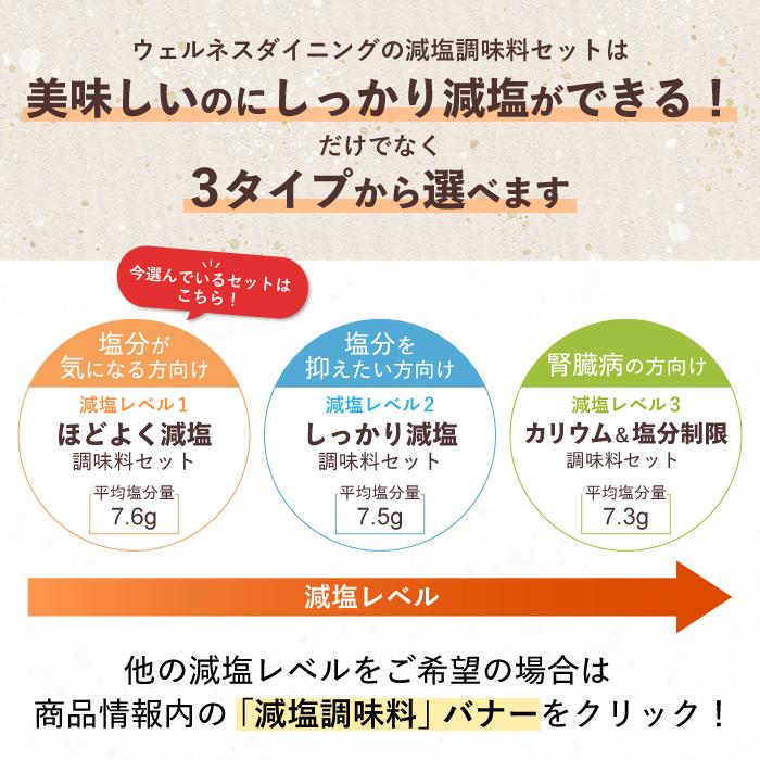 減塩 減塩調味料 減塩醤油 減塩味噌 減塩白だし 減塩ぽん酢 減塩食 塩分カット 塩分制限 塩分調整 塩分控えめ 血圧 高血圧 心疾患 管理栄養士 厳選 ほどよく |  | 04