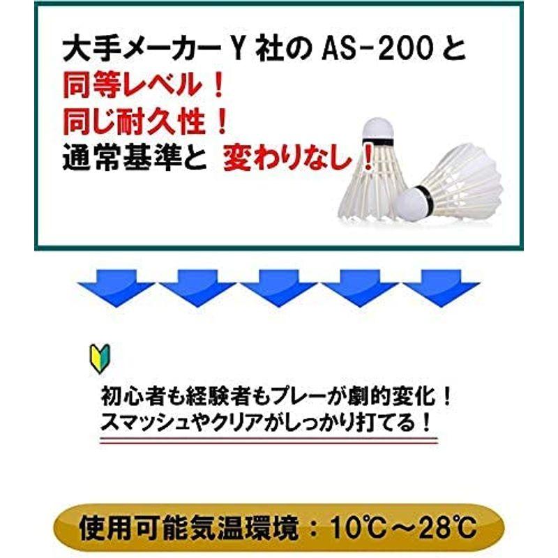バドミントン シャトル 練習用 3ダース 36球 （初心者 中学生 高校生 社会人）バドミントンシャトル 練習用 トレーニング 羽 水鳥 フ_7