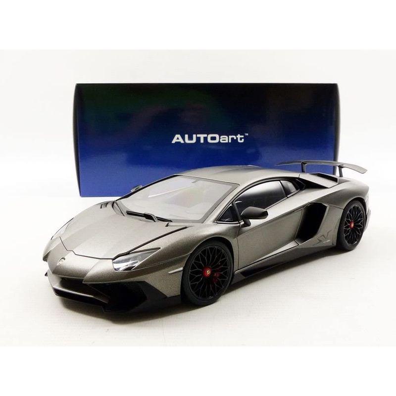★動作確認済み AUTOart 1/18 ランボルギーニ アヴェンタドール LP750-4 SV マット・グレー 【IQ2272014741】(14428円)