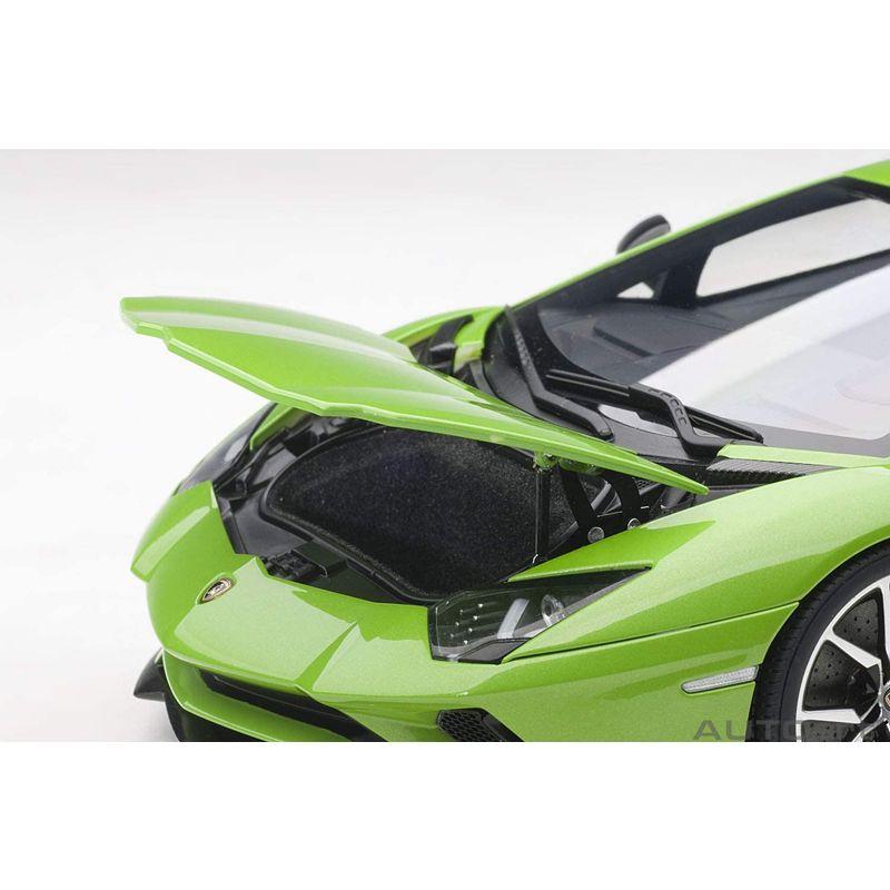 新入荷！ AUTOart 1/18 ランボルギーニ アヴェンタドール S パールグリーン 完成品 【H2588218509】(16436円)
