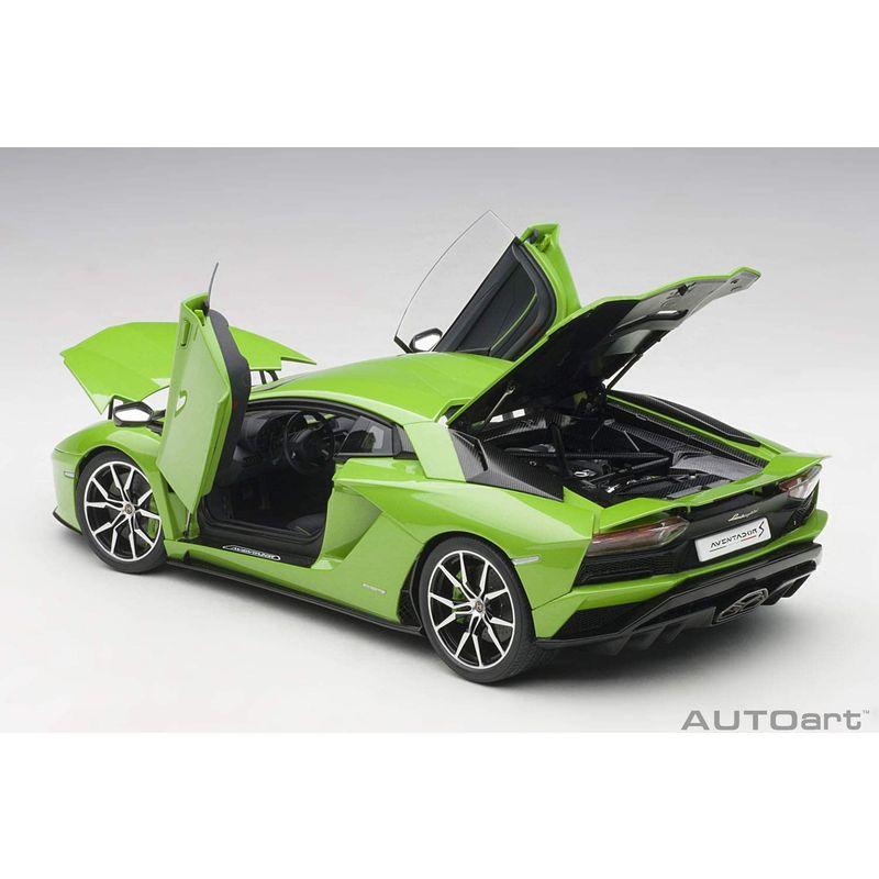 新入荷！ AUTOart 1/18 ランボルギーニ アヴェンタドール S パールグリーン 完成品 【H2588218509】(16436円)