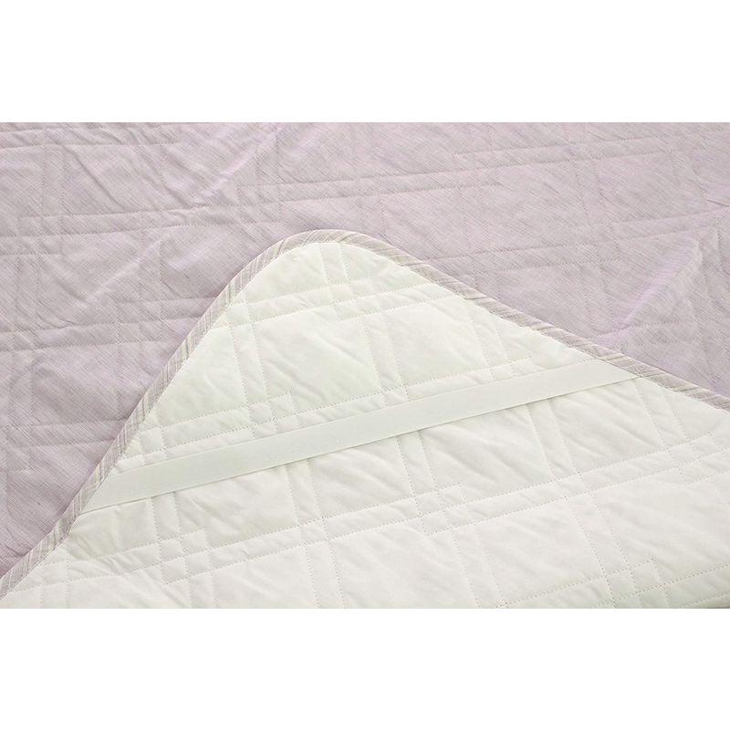 ロマンス小杉 麻 敷きパッド セミダブル きぎの暮らし 近江麻 麻 敷きパッド セミダブル きぎの暮らし 近江麻