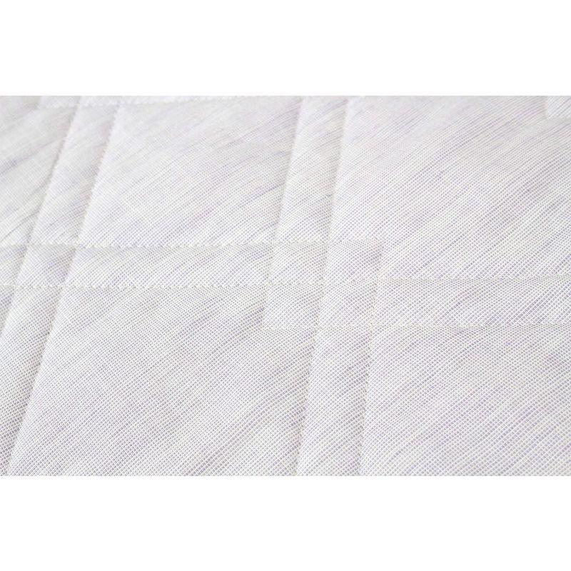 ロマンス小杉 麻 敷きパッド セミダブル きぎの暮らし 近江麻 麻 敷きパッド セミダブル きぎの暮らし 近江麻