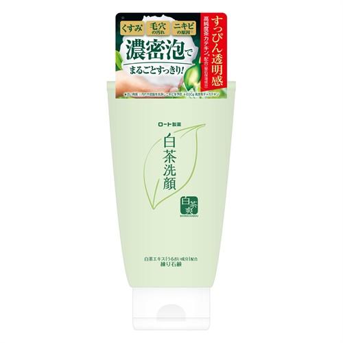 ロート製薬 白茶爽 白茶練り石鹸 (120g) 洗顔フォーム クリーム 
